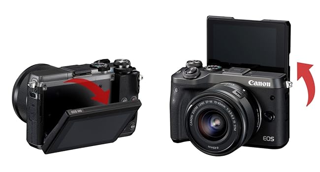 Amazon | Canon ミラーレス一眼カメラ EOS M6 ダブルズームキット