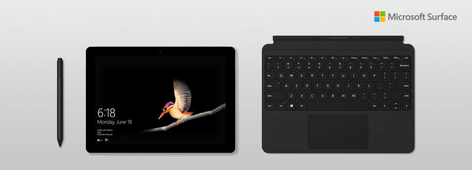 Amazon.co.jp: Surface Go タイプ カバー ブラック KCM-00019