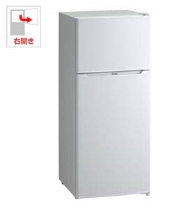 Amazon.co.jp: JR-N130A-W(ホワイト) Haier Joy Series 1ドア冷蔵庫 右