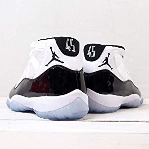 Amazon | [ナイキ] AIR JORDAN 11 RETRO WHITE/BLACK -CONCORD 378037