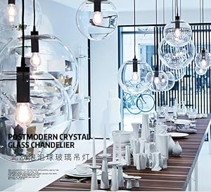 Amazon.co.jp : KIVEN 3個パック ペンダントライト ガラス ダクト