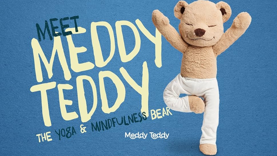 Amazon.co.jp: MeddyTeddy ヨガポージングベア 様々なヨガのポーズを