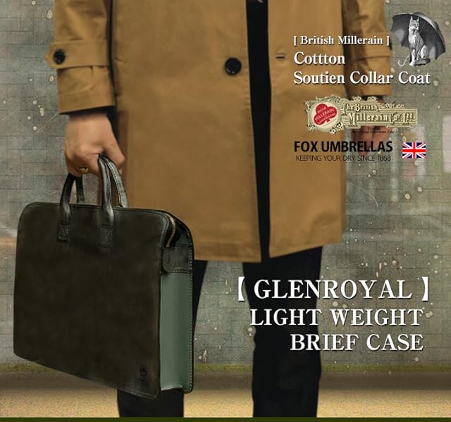 Amazon.co.jp: [グレンロイヤル] LIGHT WEIGHT BRIEF CASE NEW BLACK