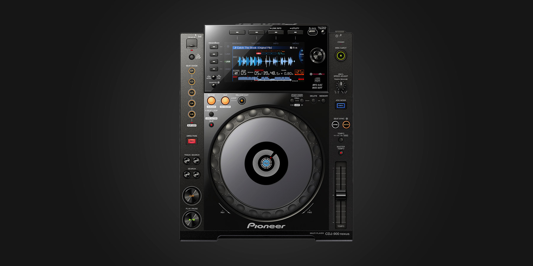 Pioneer DJ CDJ-900NXS - Serato DJ Hardware