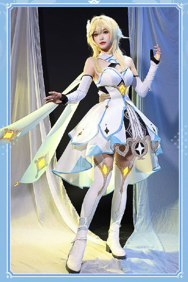 三分妄想 原神 主人公 蛍 ほたる 女の子 旅人 コスプレ衣装 cosplay