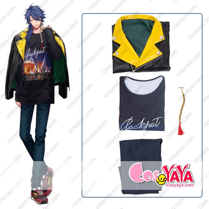 ヒプノシスマイク新衣装 有栖川帝統 コスプレ衣装 ヒプマイ 帝統 コス 服