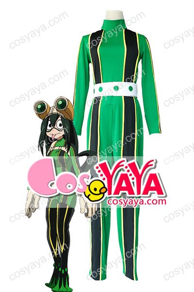 僕アカ 蛙吹梅雨 カエル風 コスプレ衣装 ヒロアカ 蛙吹梅雨 梅雨入り