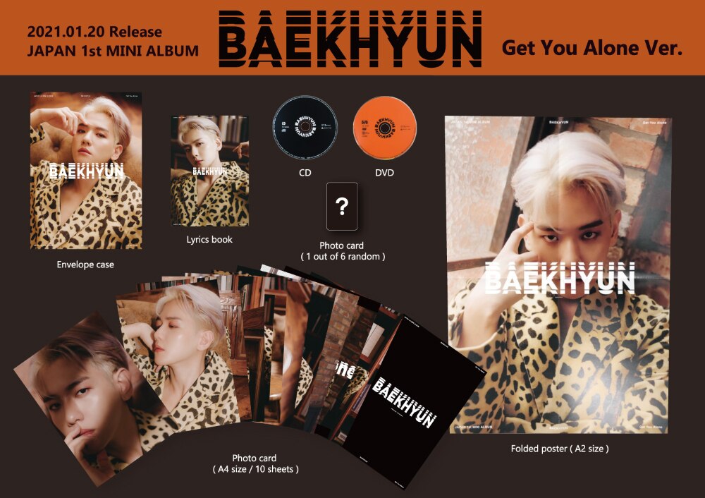 BAEKHYUN JAPAN 1st MINI ALBUM「BAEKHYUN」初回生産限定盤 商品