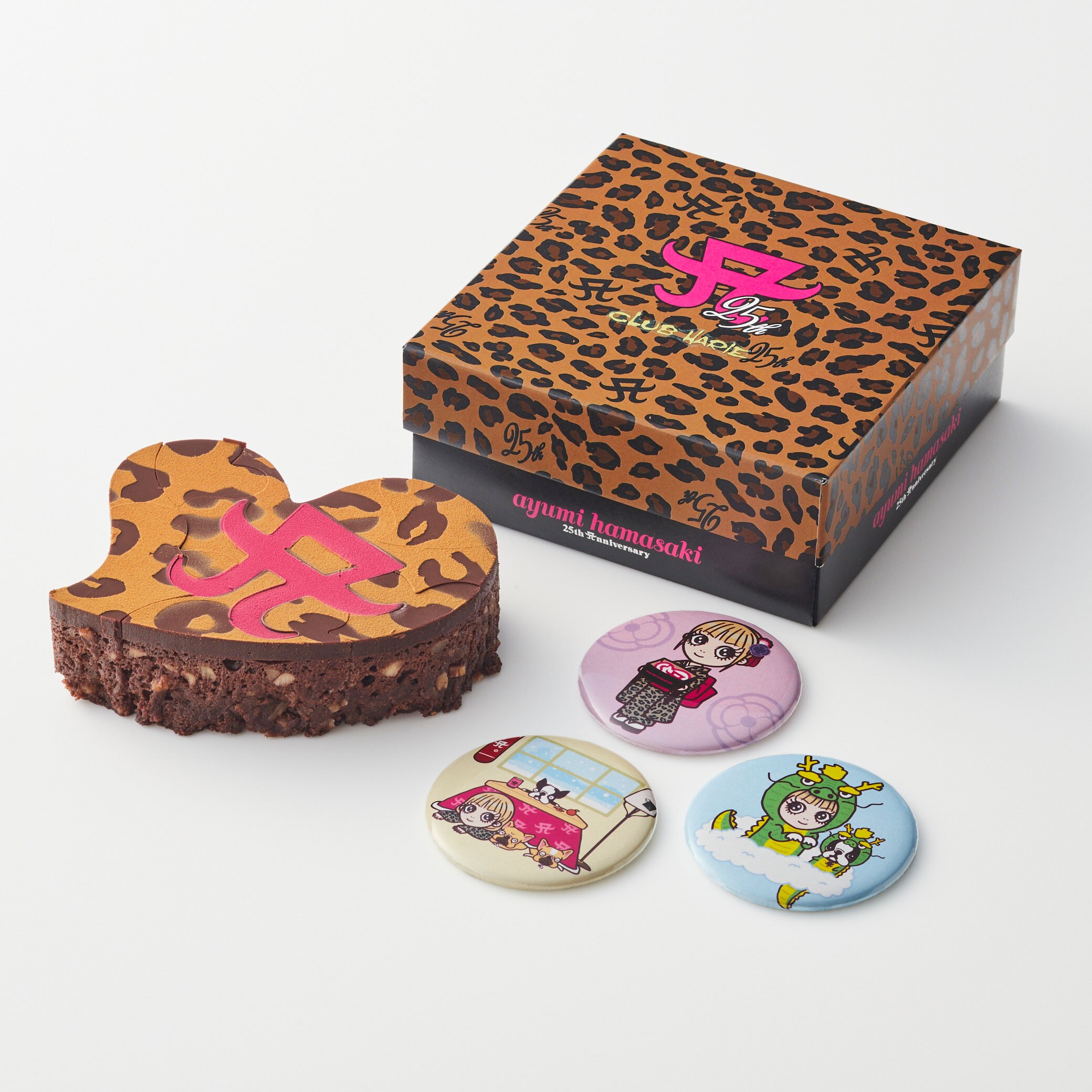 浜崎あゆみ×洋菓子ブランド「CLUB HARIE」コラボ商品 オリジナルハート