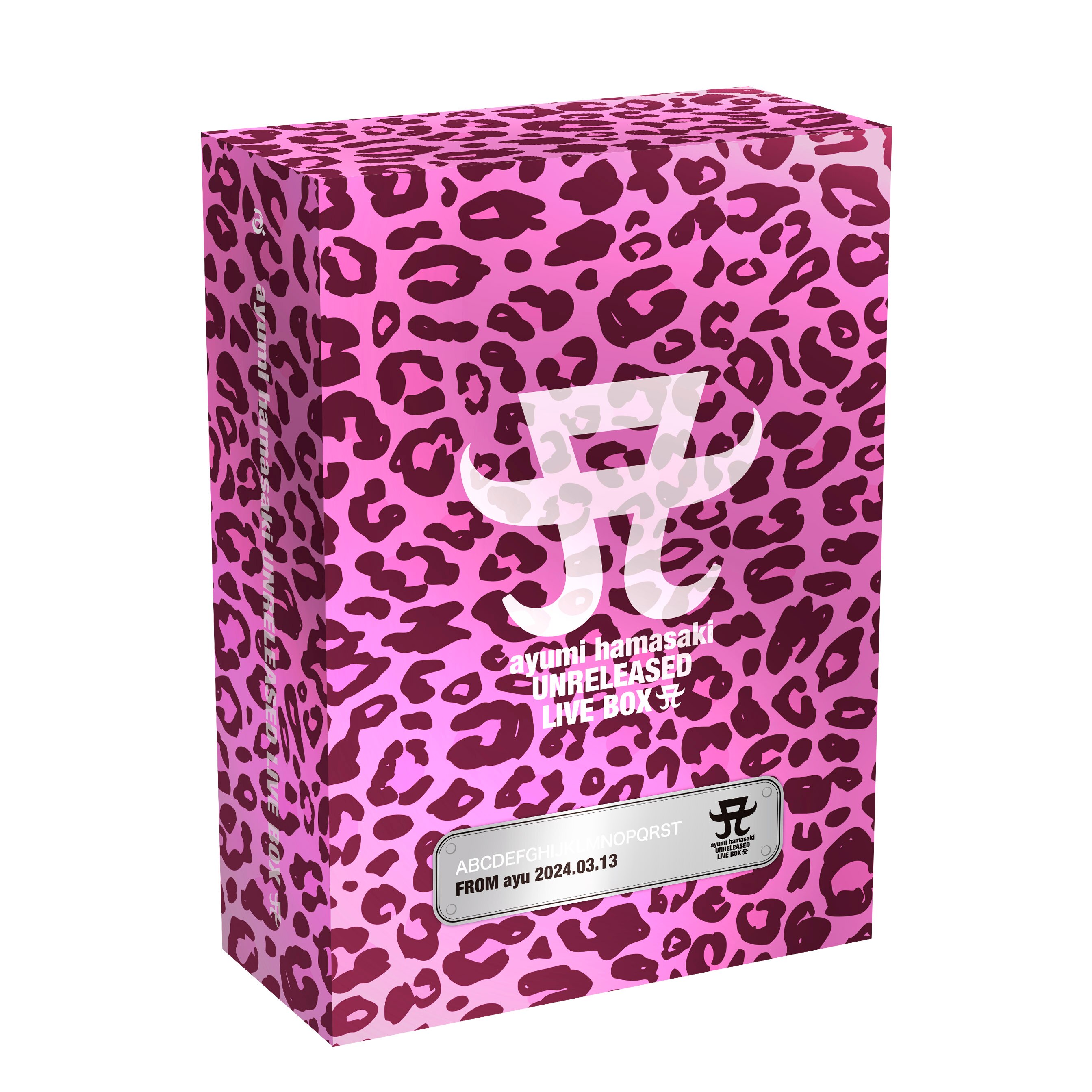 LIVE DVD & Blu-ray「ayumi hamasaki UNRELEASED LIVE BOX A」一部