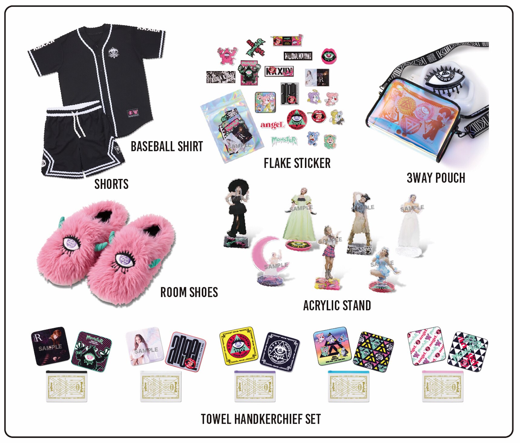 KODA KUMI LIVE TOUR 2023 ~angeL&monsteR~」グッズ - GOODS | 倖田