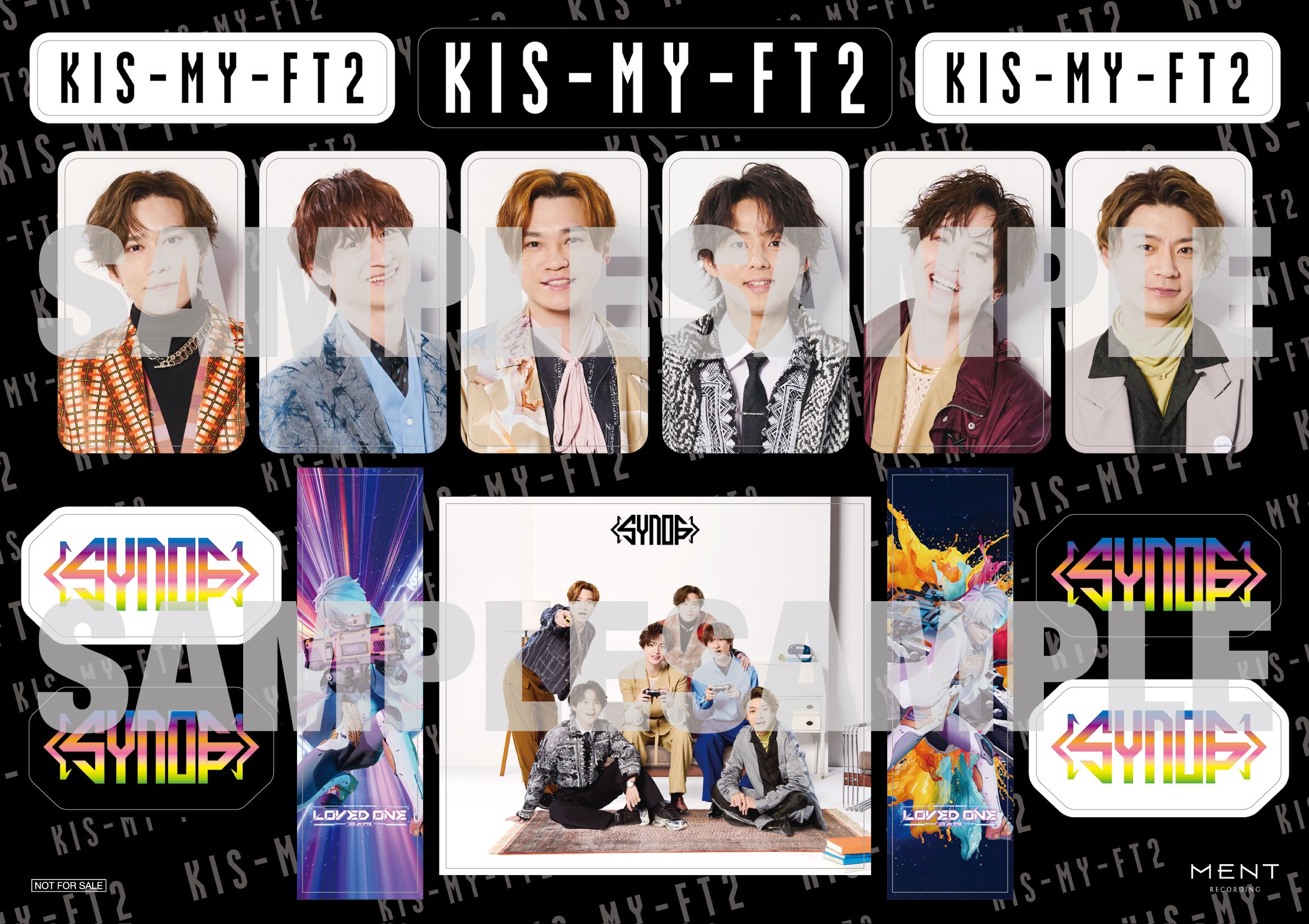 10th Album「Synopsis」ご予約・ご購入特典の絵柄が公開！ | Kis-My