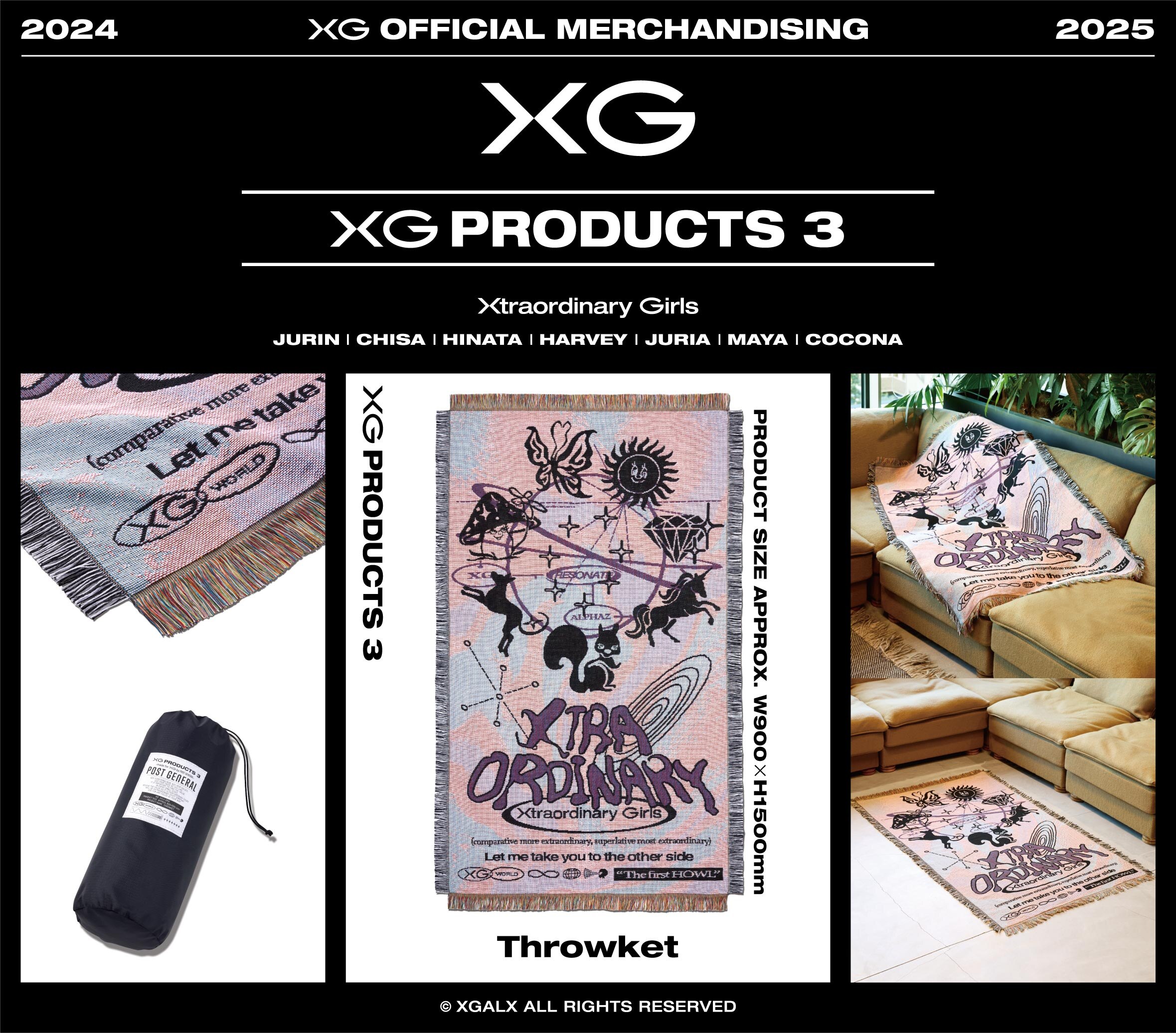 New Release】XG 1st WORLD TOUR “The first HOWL” MERCHANDISE