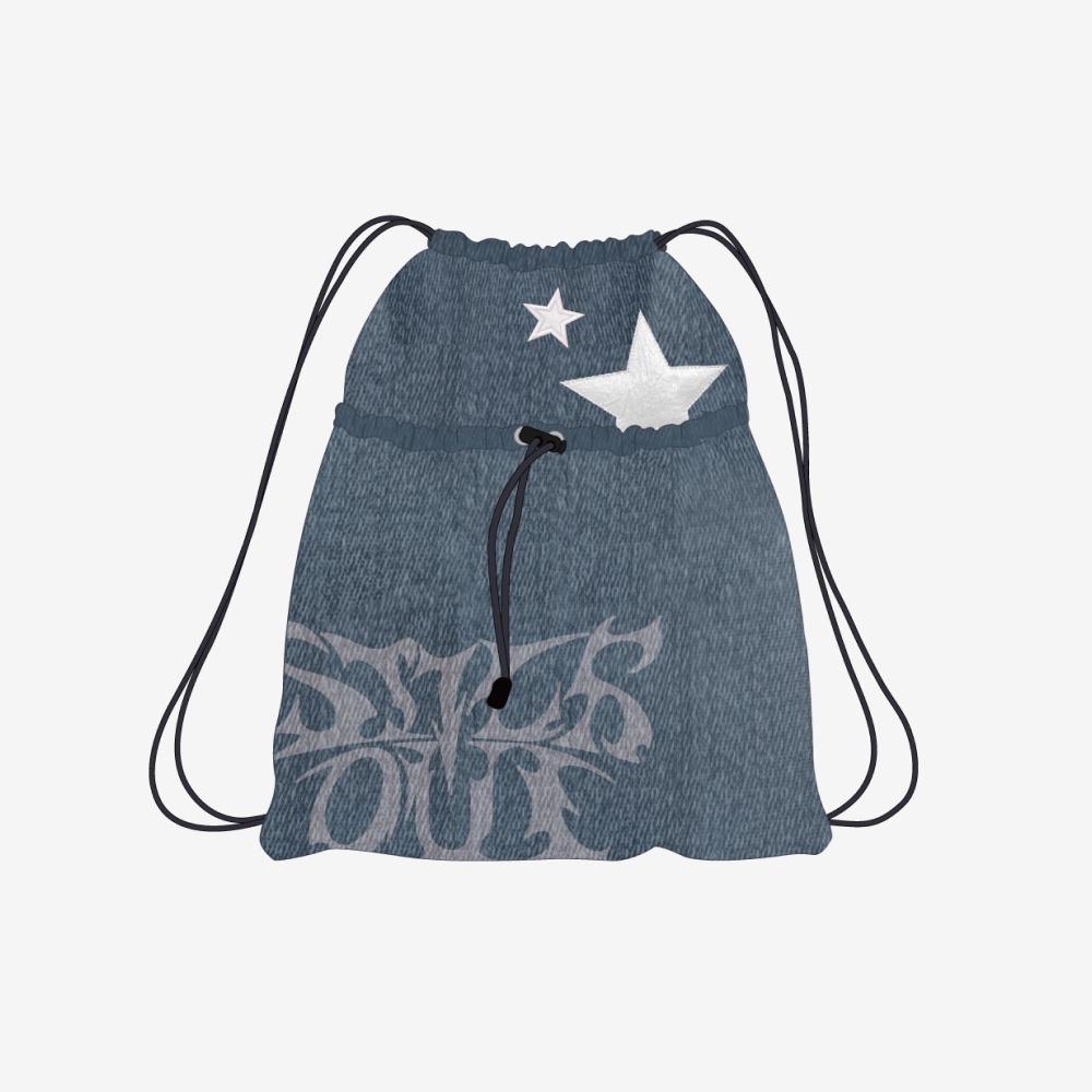 NMIXX DRAWSTRING BACKPACK - Fe3O4: STICK OUT POP-UP | JYP SHOP