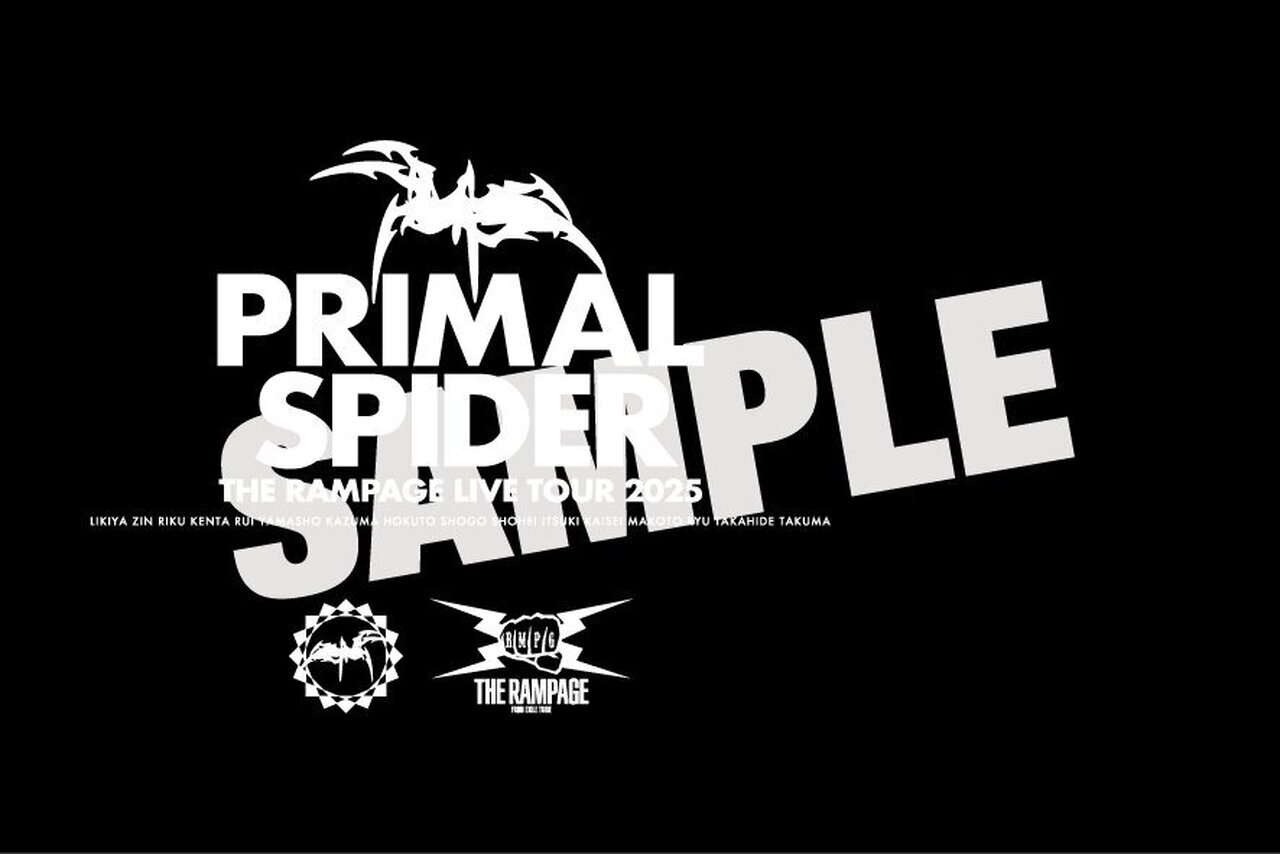 2026/2/4(水)Release!! THE RAMPAGE LIVE DVD/Blu-ray Disc 『THE