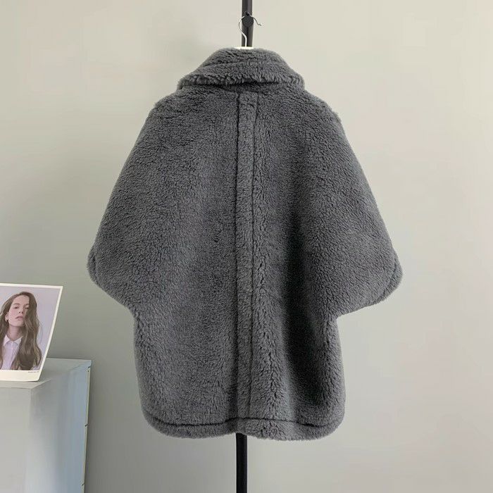 一部即納 7color WOOL ALPACA ケープ ポンチョ コート | LiLiRena