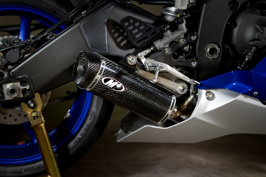 2006-2020 Yamaha R6 Full System X96 Carbon – Shop M4 Exhaust