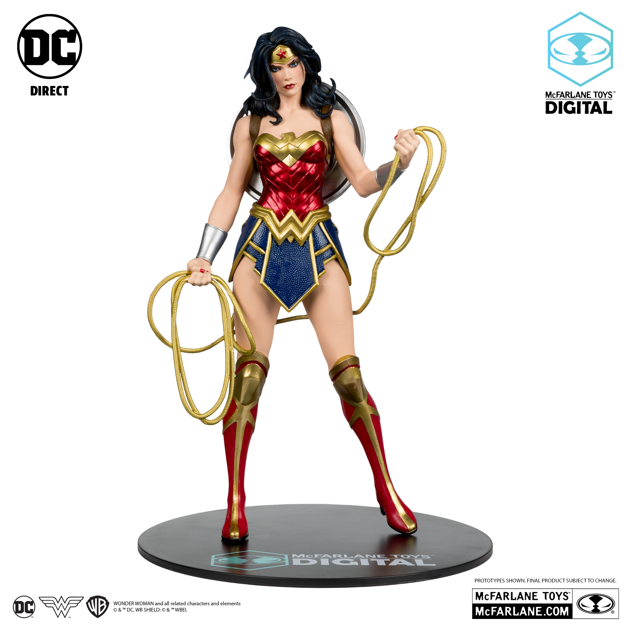 Wonder Woman by Jim Lee 1:6 Scale Posed Figure with McFarlane Toys