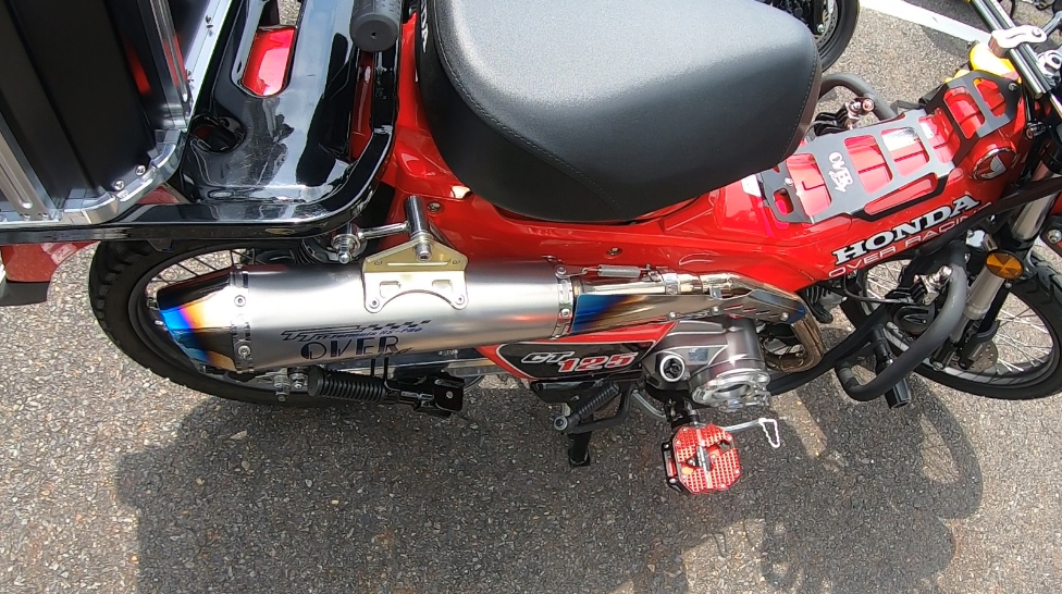 ハンターカブ】OVERRACING GP-PERFOMANCEマフラーに交換したけど、超