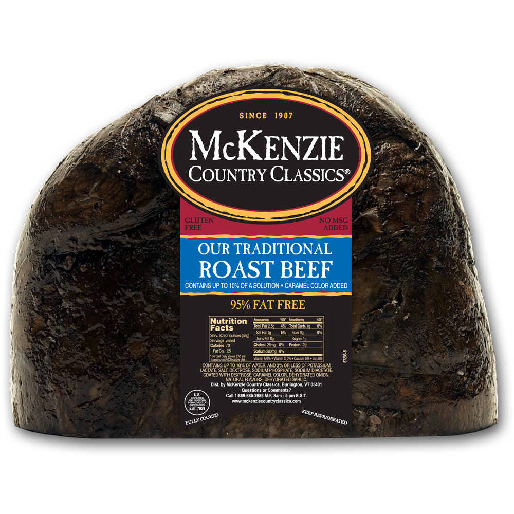 McKenzie Traditional Roast Beef Half | McKenzie Country Classics