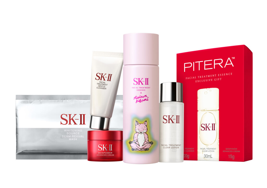 4/20数量限定発売SK-II × MAISON KITSUNÉ マザーズデイトライアル
