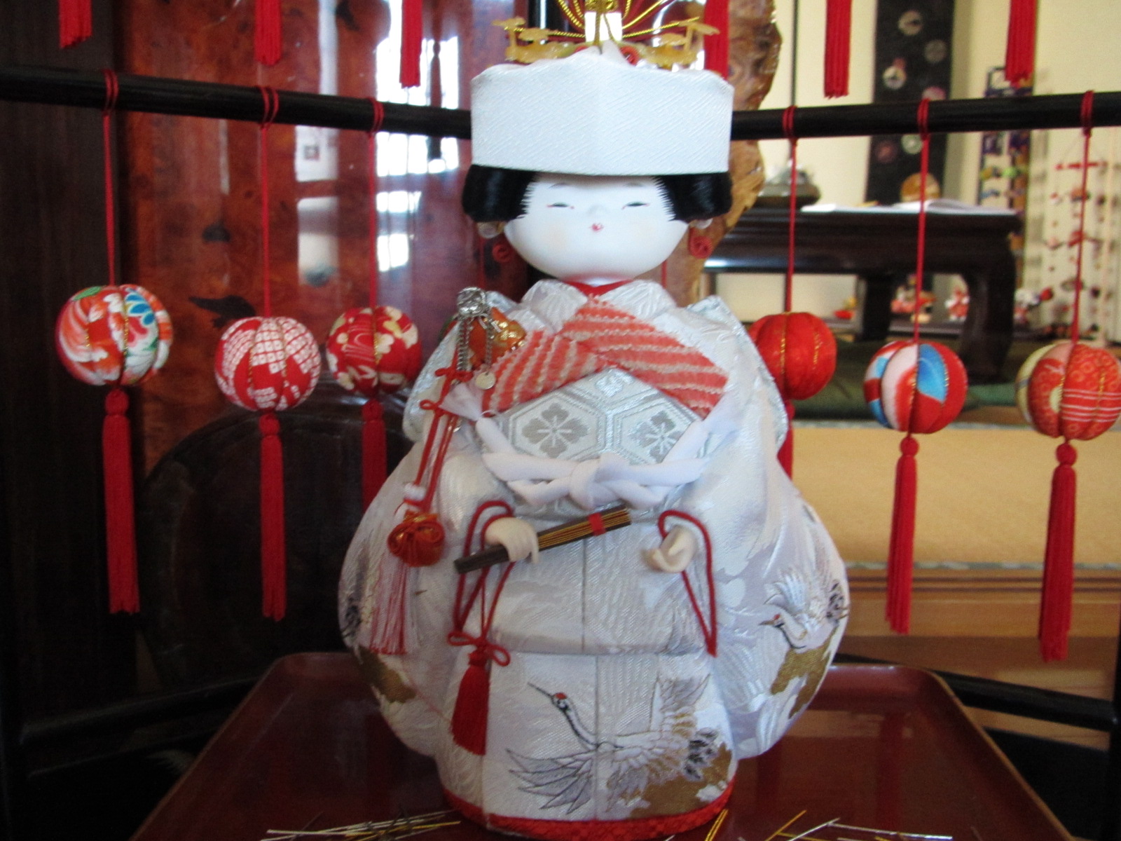 木目込み人形 花嫁さん♪: 和雑貨に癒されて ～ぎゃらりー寿珠～