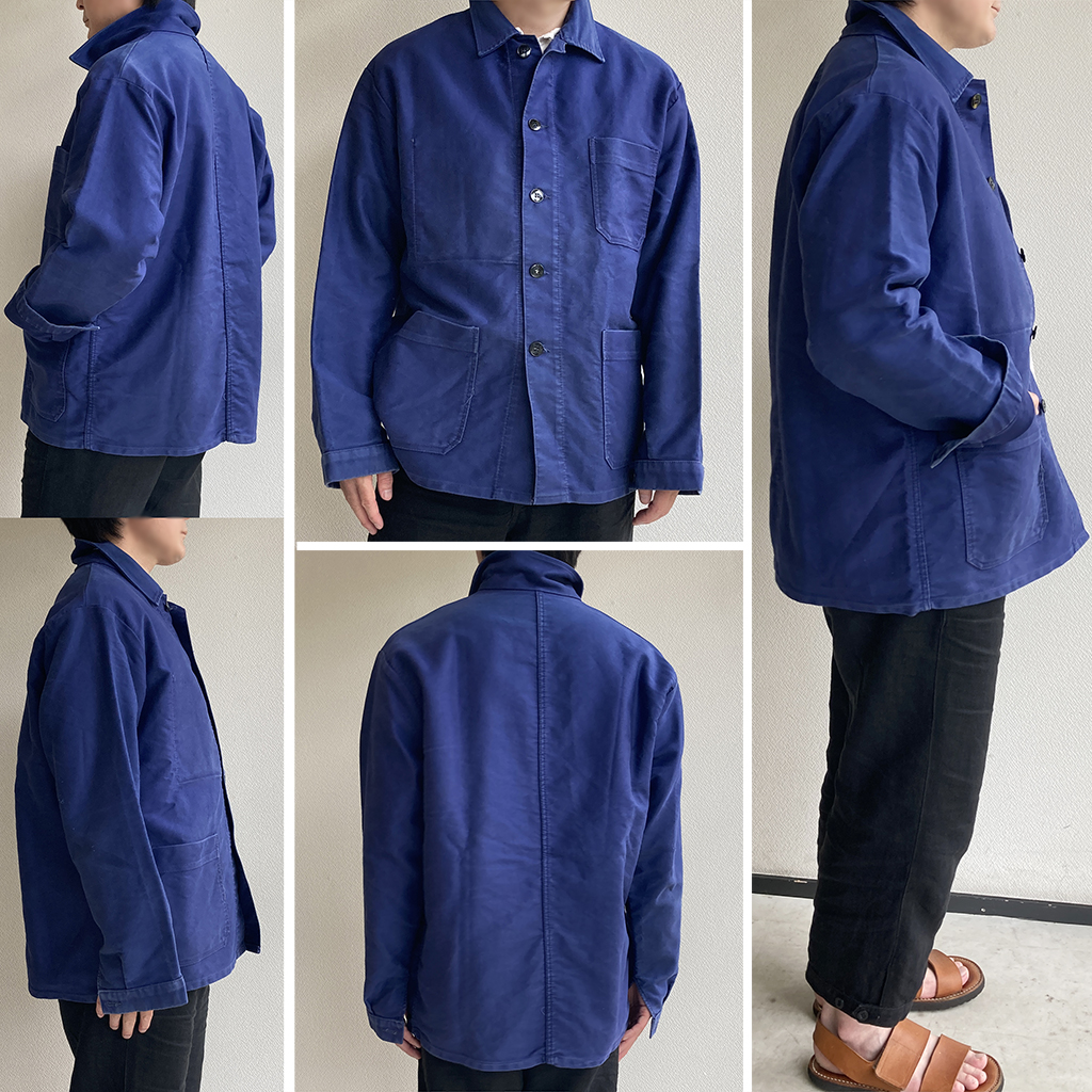 1960's French Moleskin Work Coverall フランス モールスキン