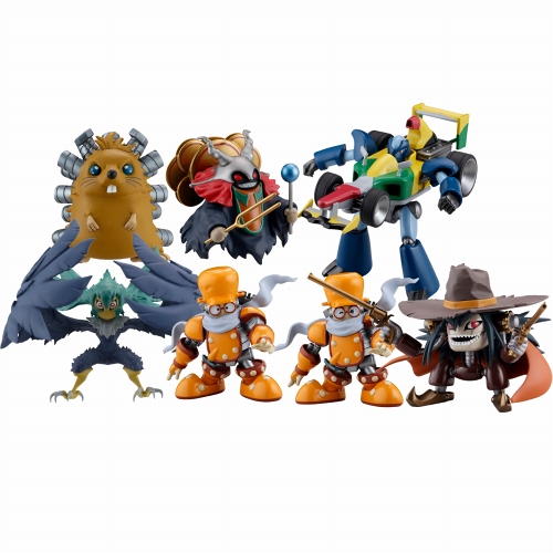 遊☆戯☆王/ 立体モンスターコレクション フィギュア シリーズ2: 6個