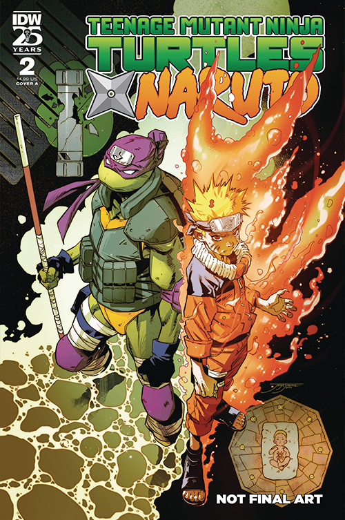 全編英語/リーフ】TEENAGE MUTANT NINJA TURTLES X NARUTO #2（Cover A