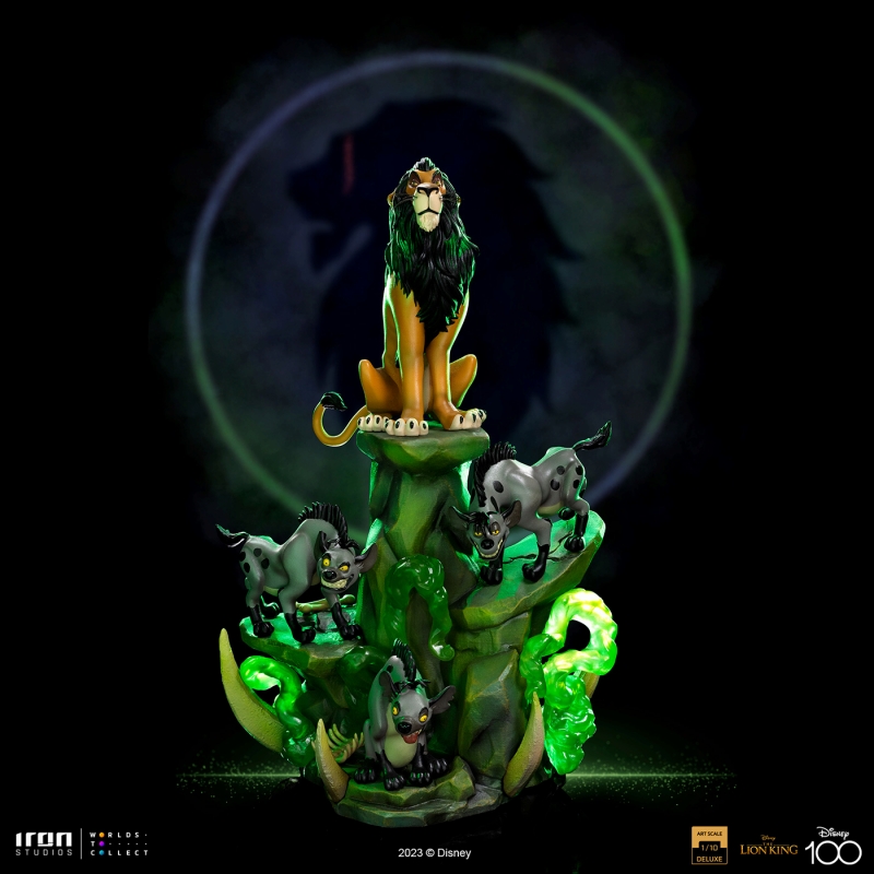 ライオン・キング/ スカー 1/10 DX アートスケール スタチュー