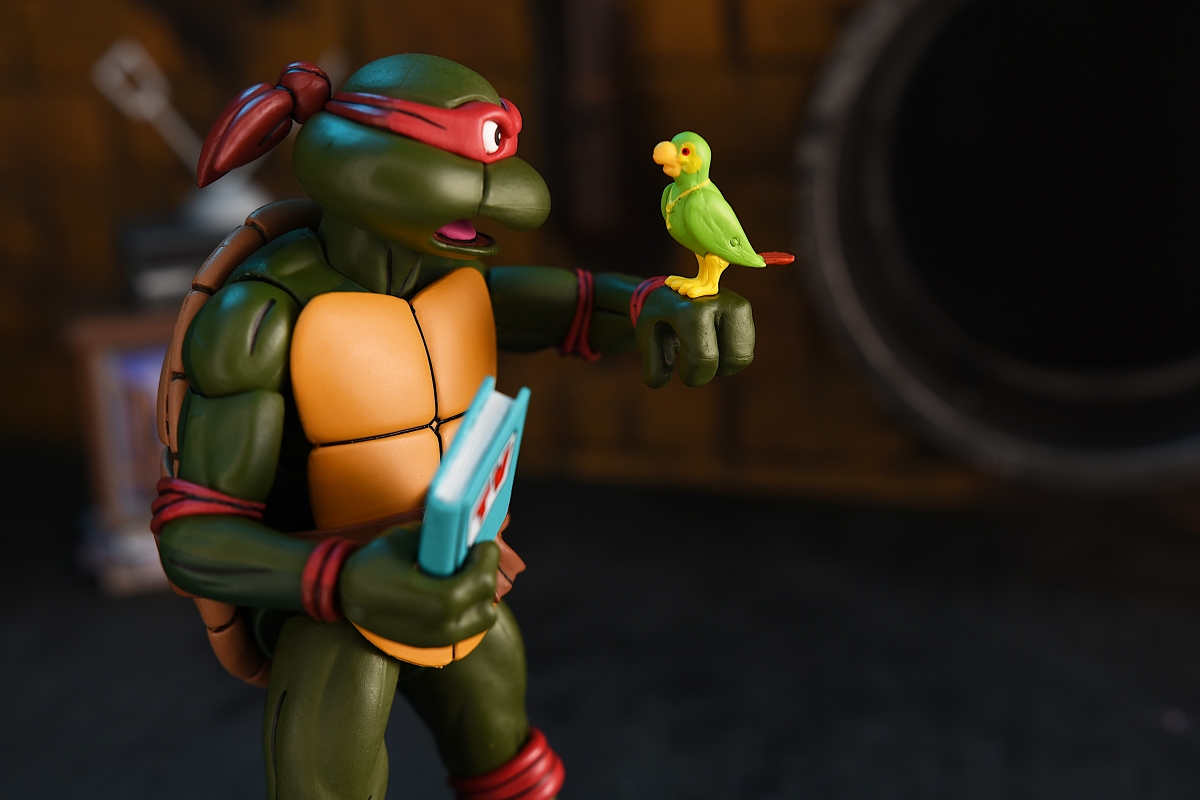 豆魚雷限定/数量限定】TMNT Cartoon animation/ ラファエロ