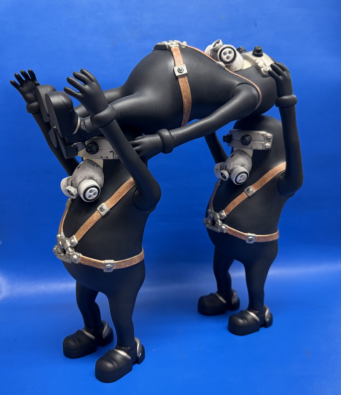 再生産】堀貴秀 films JUNK HEAD/ 3バカ 1/1 ソフビフィギュア 3体セット