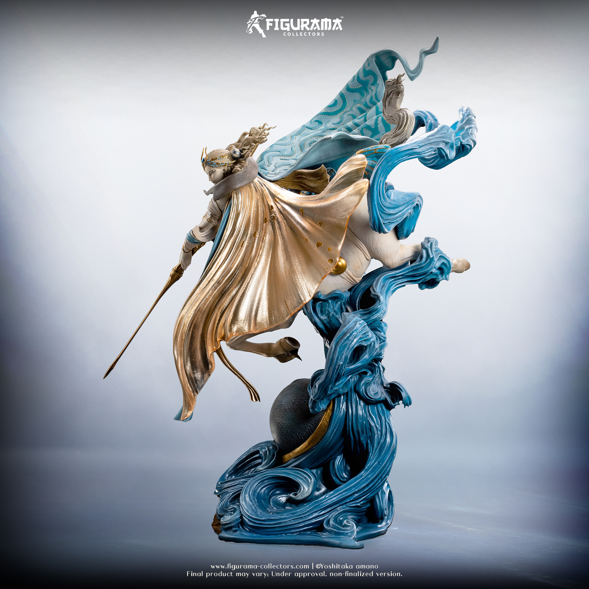騎神来たりぬ art by 天野喜孝 1/6 エリートソロ スタチュー