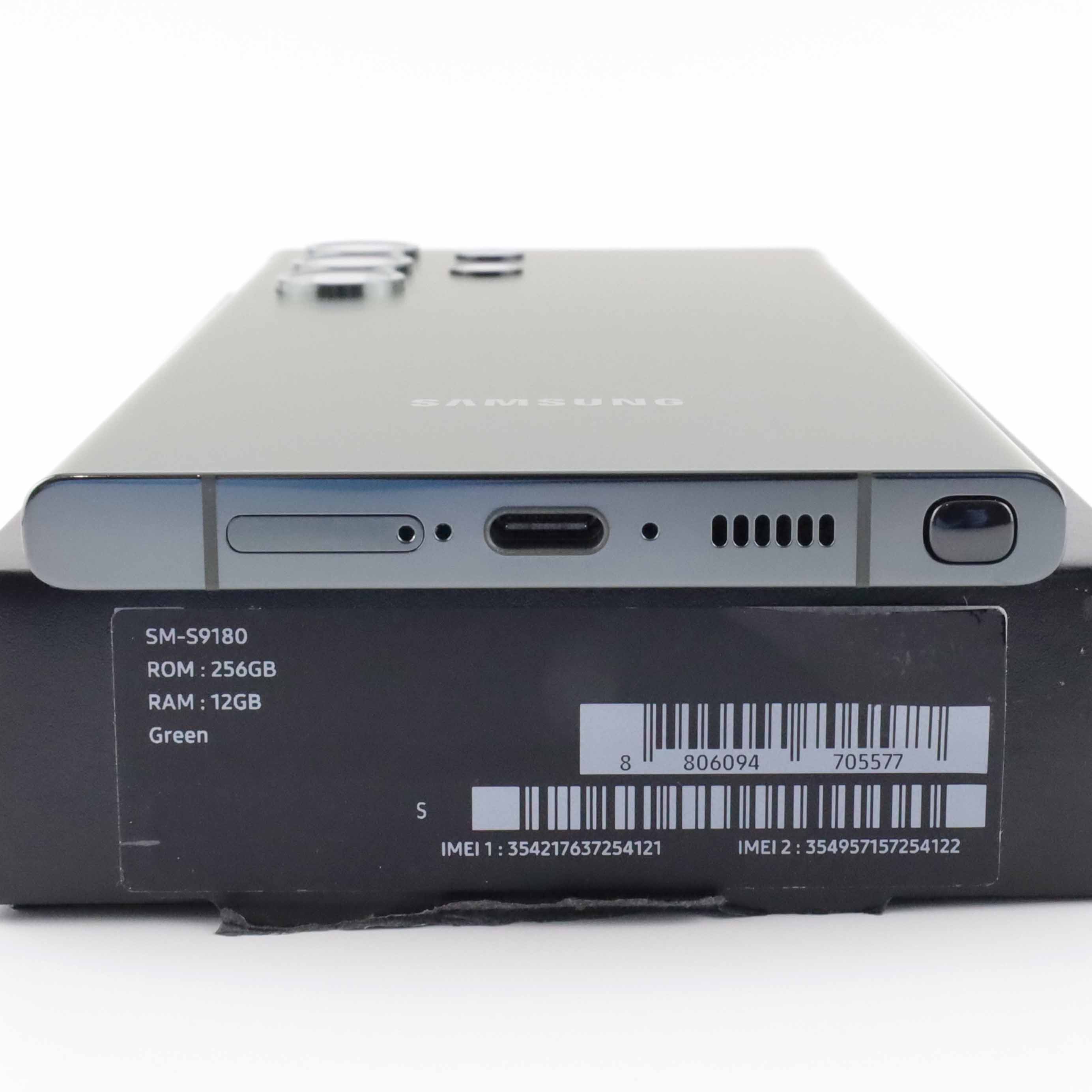 A-ランク Galaxy S23 Ultra 12/256GB Green SM-S9180 香港版【90日保証