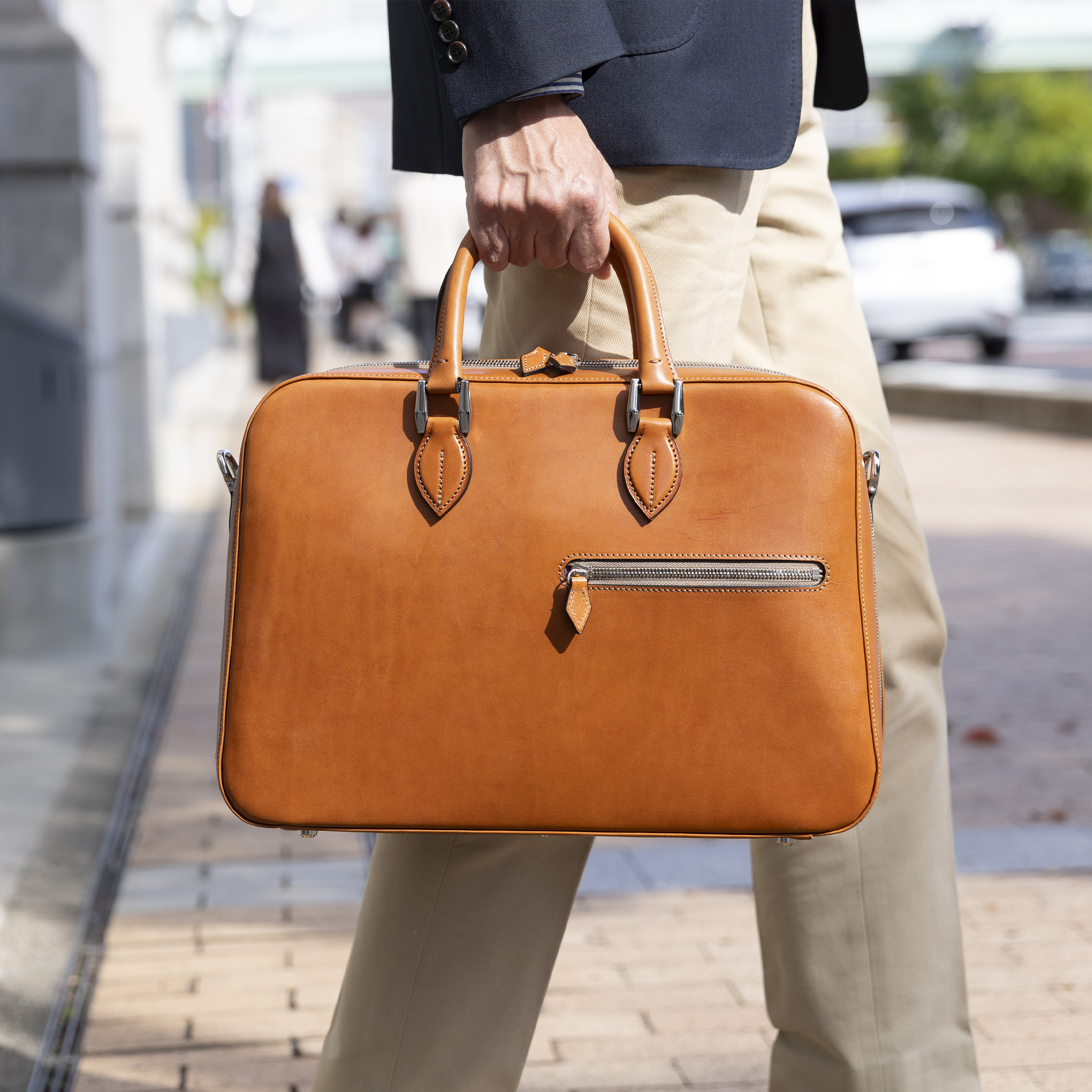 双鞣和地ブリーフケース | 万双公式オンラインショップ