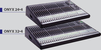 Onyx 4-Bus Series｜Mixers｜Mackie Japan