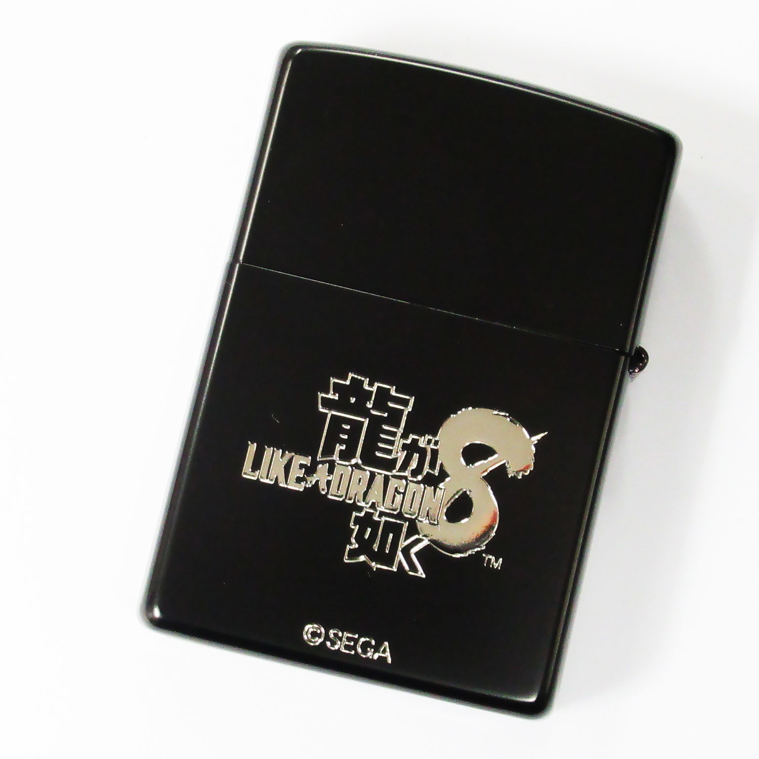 再入荷】Zippo ジッポーライター：龍が如く8 桐生一馬 マットブラック