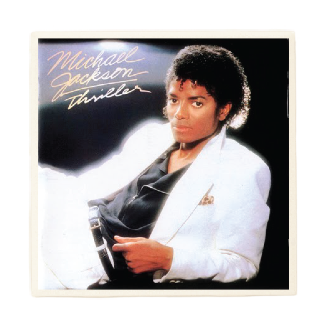 Michael Jackson 'Thriller' Album Coaster – Madcap & Co