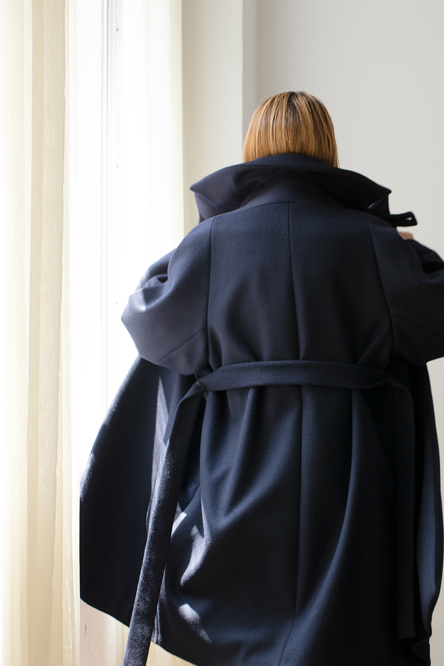 アロンジェコート」「Allonge Coat」soutiencollar（ステンカラー
