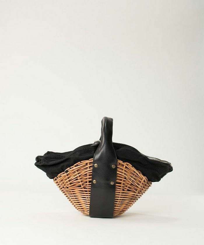 ebagosファスナー付バスケット（ファスナー付き1本手）オイル