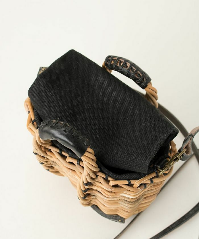 ebagos マルシェ・ミニミニ BLACK（定番トート マスコットミニ