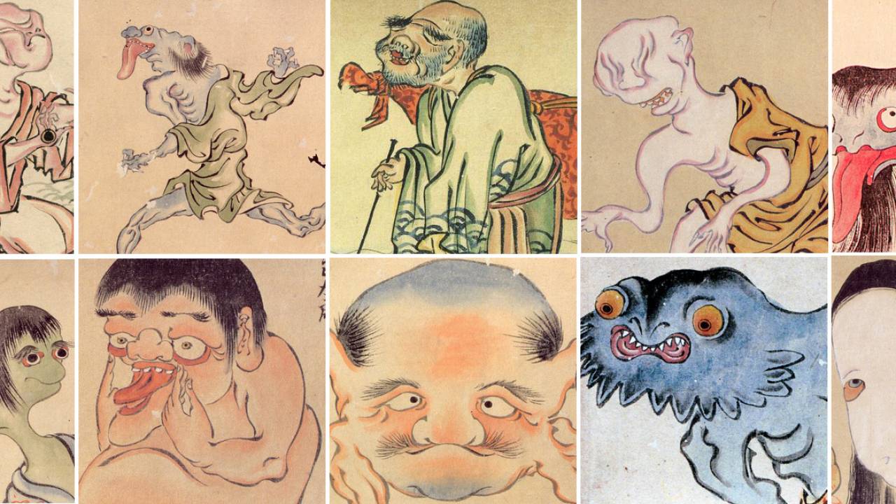 まさにお江戸の妖怪カタログ！江戸時代の絵師・尾田淑太郎による「百鬼