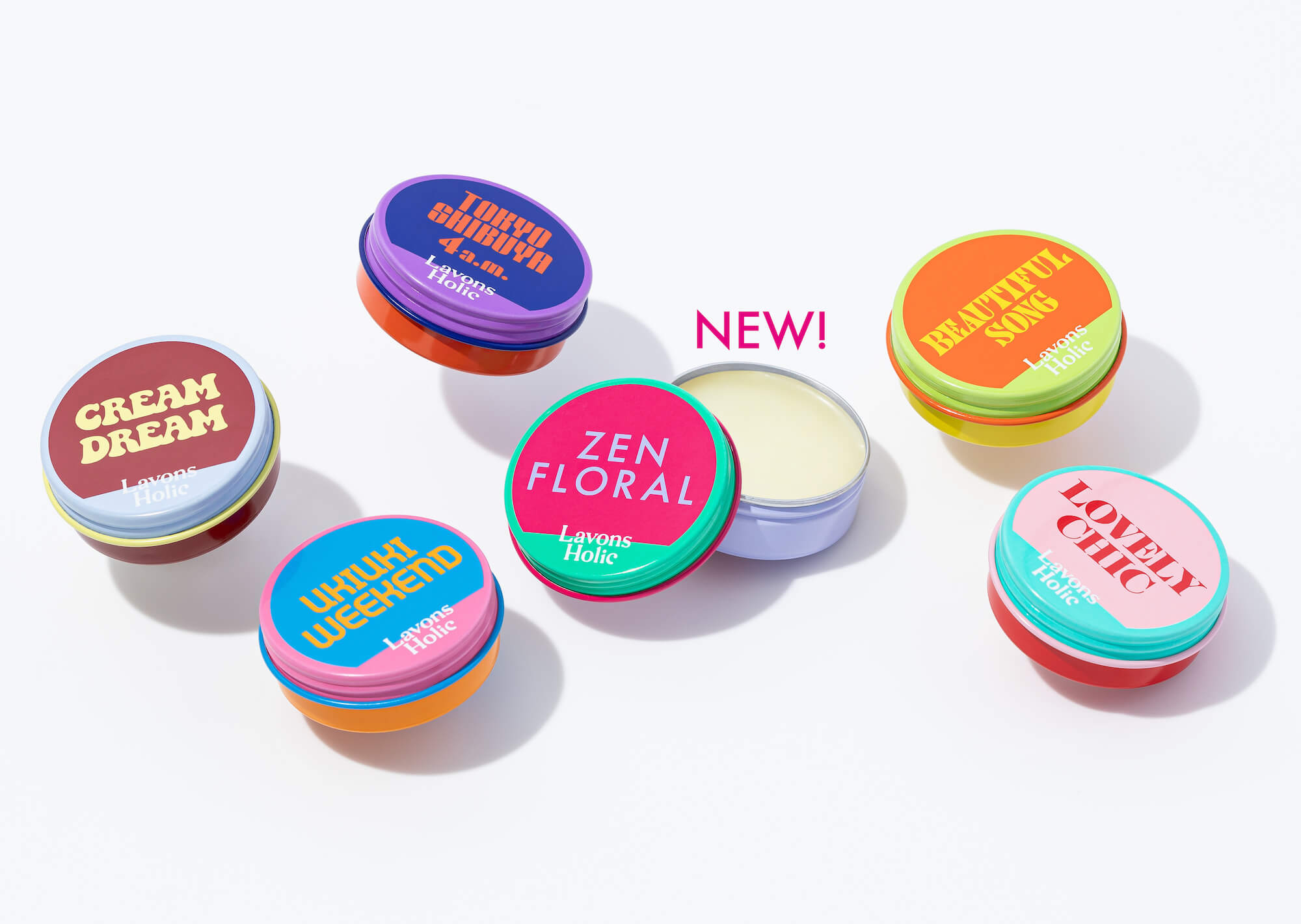 ラボンホリックの香ルバームからユニセックスで使える「ZENフローラル