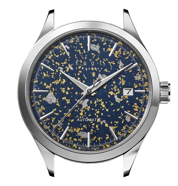 Knot AT-38SVPTBL 機械式腕時計 メンズ 自動巻き 日本製 38mm