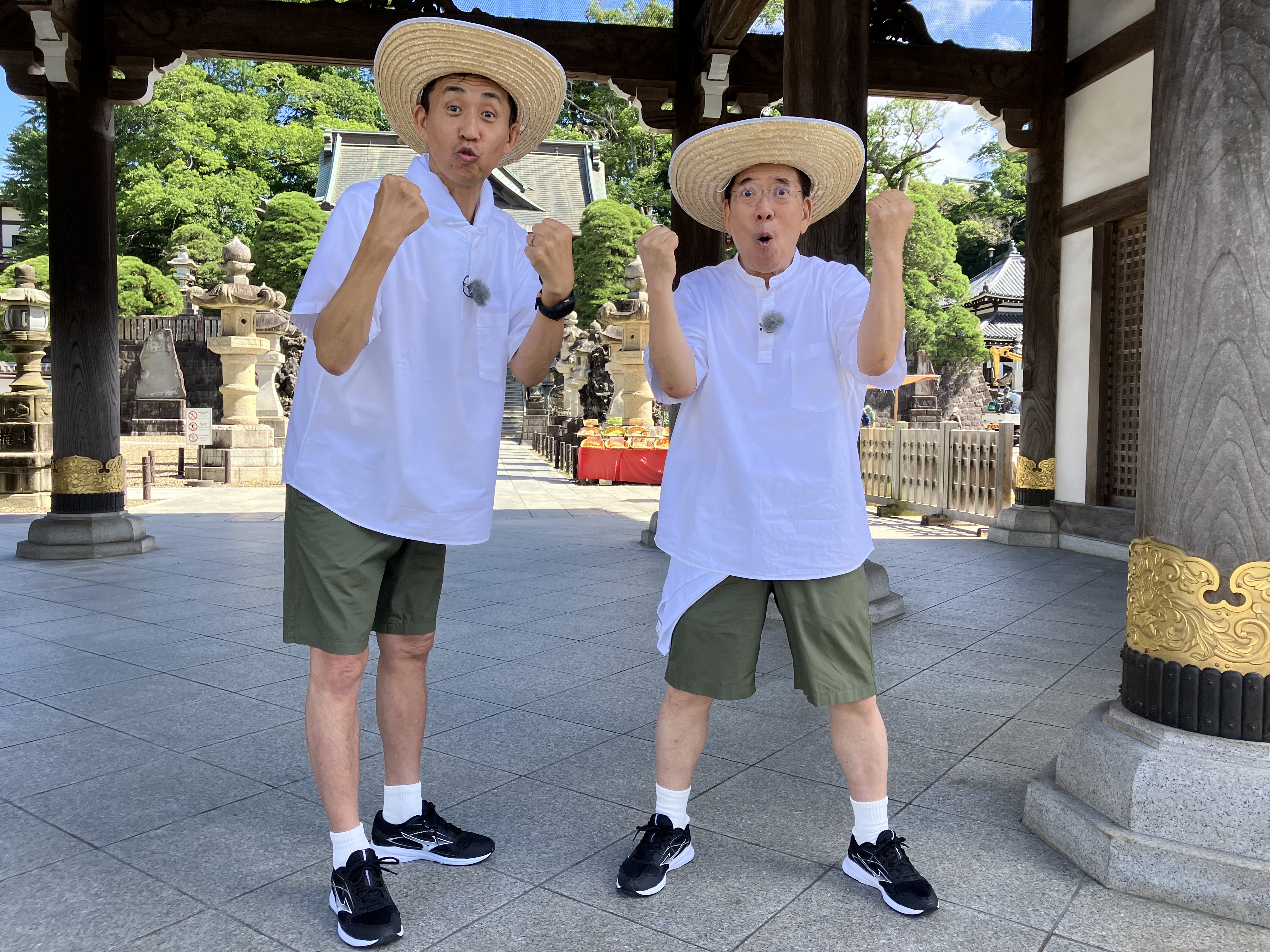 西川きよし＆石田靖の“やすきよ”コンビ、今年は千葉県でグルメ＆絶景を