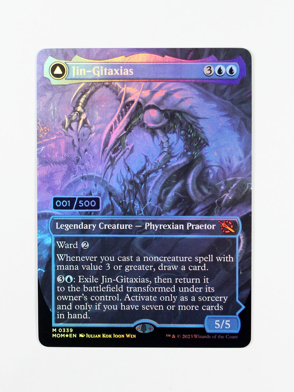 Jin-Gitaxias/The Great Synthesis #339 Foil from March of the