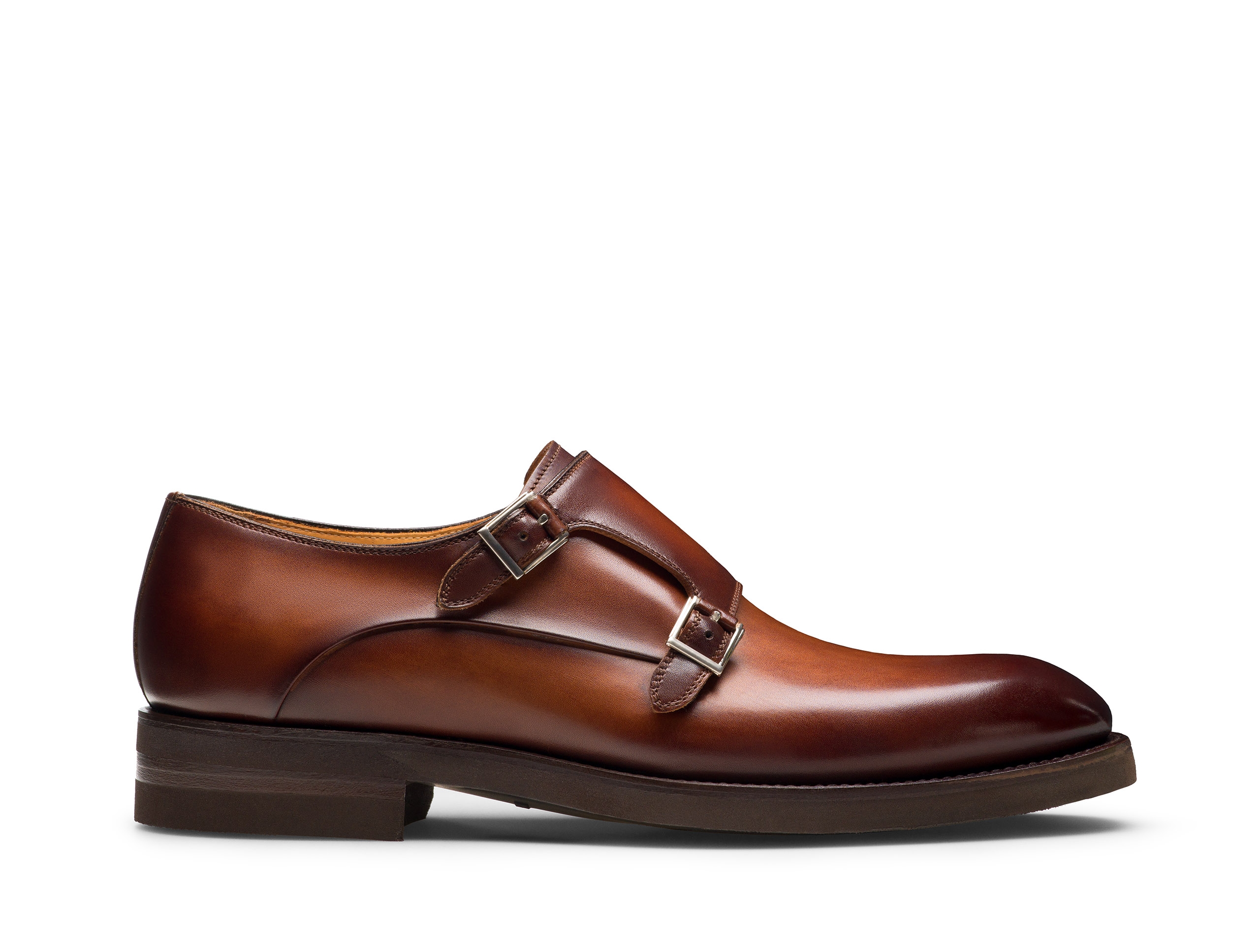 Omnia Men's Double Buckle Monk Straps | Magnanni