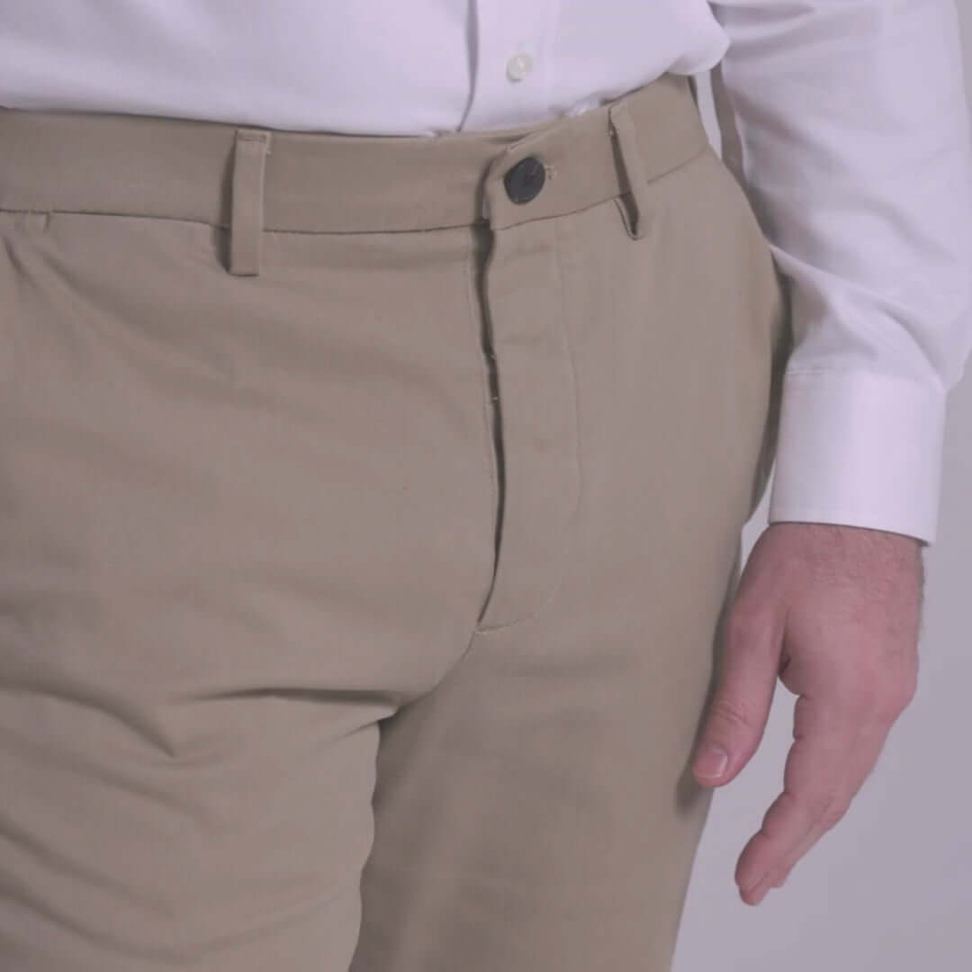 Adaptive Easy-Care Chino Pant with Magnetic Closures