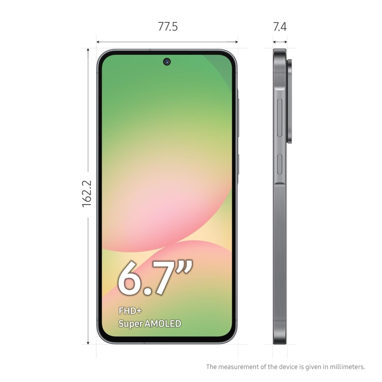 Buy Samsung Galaxy A56 5G (Awesome Graphite, 12GB, 256GB) at Online