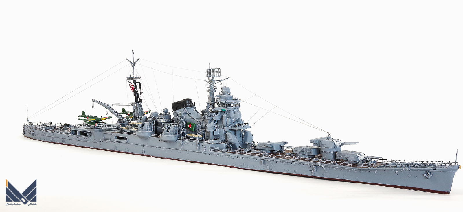 フジミ 1/700 日本海軍重巡洋艦「利根」完成品 TONE FUJIMI | 模型工房M
